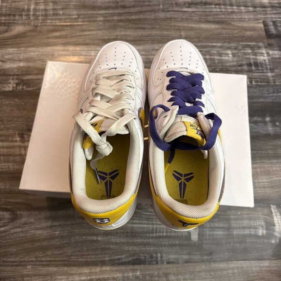 Nike Air Force 1 Low Retro QS Kobe Bryant Lakers Home Size 8 main image 8